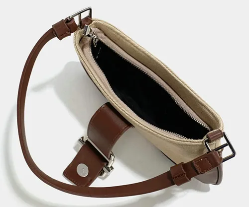 Vista 3 de Bolsas Hobo para mujer, mini bolso de mano, bolso de mano Yk2, bolso cruzado de hombro, mini monederos, bolsos de mano, bolso de mano vintage
