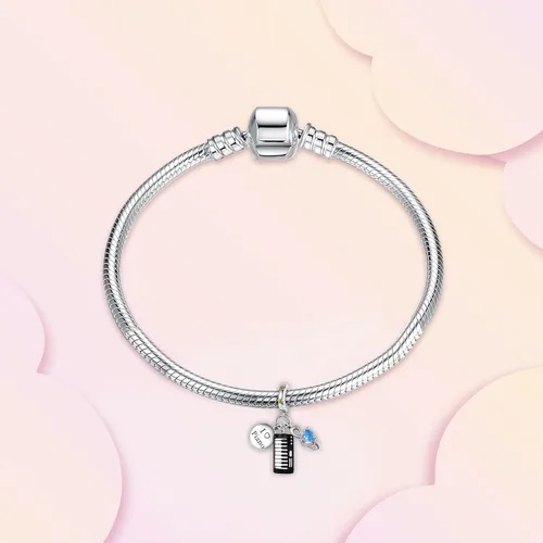 Vista 2 de Annmors Dream Catcher Fireworm Love Charm fit Bracelet 925 Sterling Silver Pendant for European Necklace Jewelry