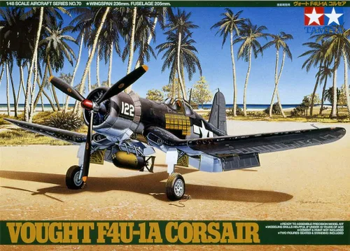 Vista 5 de Tamiya Modelos Vought F4U-1A Corsair Modelo Kit
