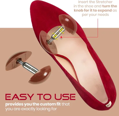 Vista 5 de Shoe Stretcher - Shape Extenders and Width Extender for Men's & Women's Shoes or Boots