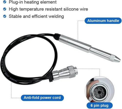 Vista 2 de Pluma del soldador por puntos para el soldador de la joyería de la soldadura del arco del argón del pulso, herramienta de reparación de la soldadura