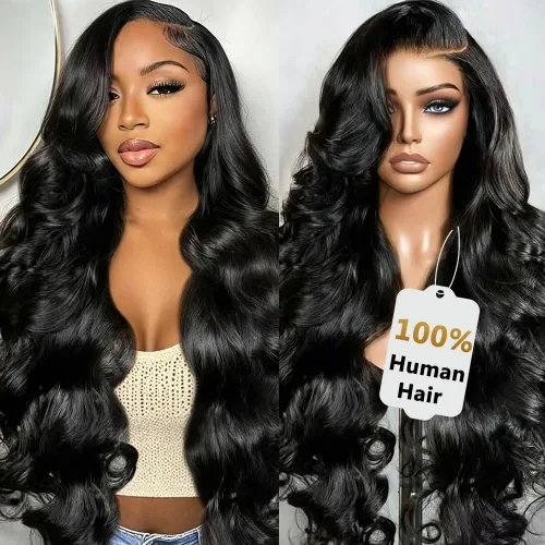 Vista 31 de CUTE BEIN Pelucas de cabello humano con encaje frontal HD de 13 x 6 pulgadas de densidad 250, [2 años de vida útil, 9.12 onzas], pelucas de cabello
