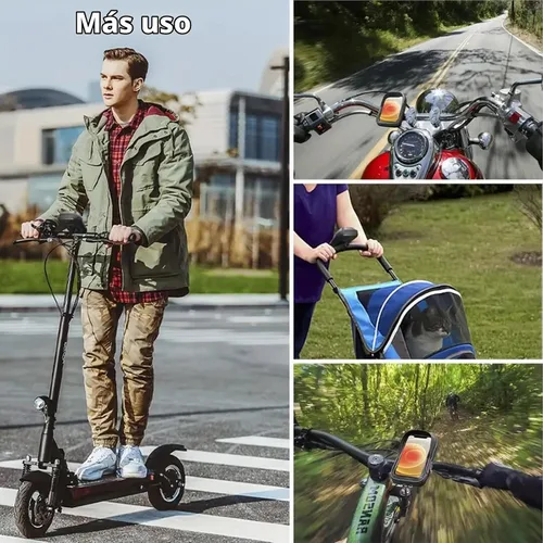 Vista 7 de WOLFILIST Soporte para teléfono de bicicleta EVA impermeable para marco frontal de bicicleta, bolsa de tubo superior para bicicleta, soporte