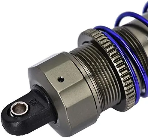 Vista 8 de Amortiguador de choque de coche RC, 1 par de amortiguador de metal para 1/10 RC accesorios de repuesto de coche (4.134 in)