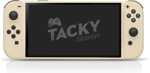 Vista 5 de Tacky Design Skin clásico de color sólido compatible con Nintendo Switch OLED Skin Vinilo 3M Nintendo Switch OLED Pegatinas Color simple