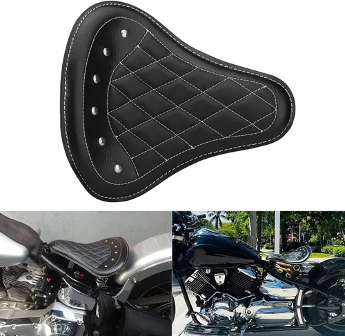 Vista 6 de Motocicleta Bobber Solo Asiento para Harley Sportster 883 1200 Chopper