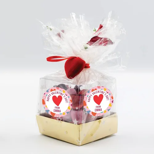 Vista 6 de Calcomanías personalizadas para el día de San Valentín, pegatinas personalizadas para el día de San Valentín, etiquetas de San Valentín, regalos