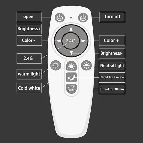 Vista 6 de Lámpara de pared ajustable con enchufe de 10 W, 800 lúmenes, lámpara de pared con control remoto con cable de enchufe de 6 pies, para restaurante