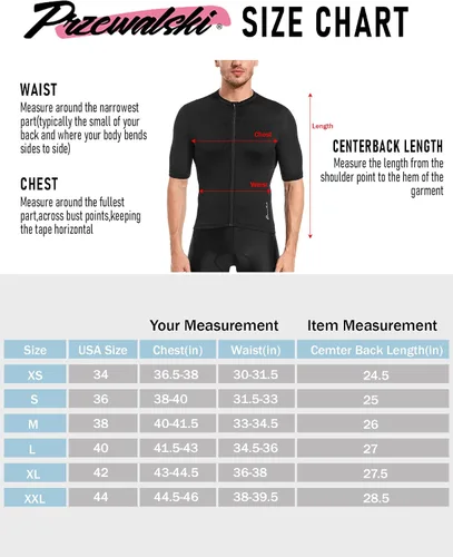 Vista 6 de Przewalski Camiseta de ciclismo de manga corta para hombre, camisetas de ciclismo para ciclismo de carretera y grava