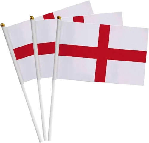 Vista 10 de Bandera de Bélgica, pequeña bandera de Bélgica en palo, ideal para fiestas, desfiles, eventos deportivos, decoraciones de festivales patrióticos