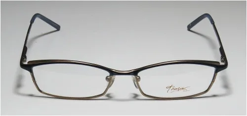 Vista 3 de Thalia Grazia - Lentes de aro completo para mujer y mujer con bisagras de resorte con forma elegante y elegante para el cuidado de la visión