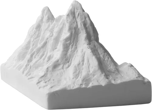 Vista 4 de TRANSGOOD Modelo de montaña en miniatura Alpes suizos Souvenir Yeso Suiza Artesanía Regalo Decoración del Hogar Colección Pisapeles
