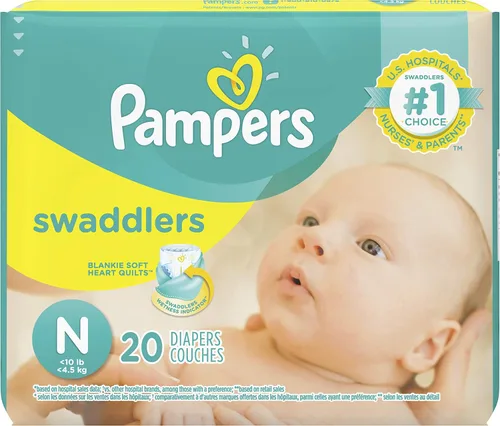 Vista 13 de Pampers Pañales Swaddlers, talla 3, 174