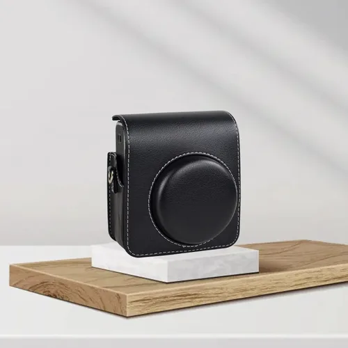 Vista 7 de Rieibi Funda protectora para Fujifilm Instax Mini 40, funda de piel sintética para cámara instantánea Fuji Instax Mini 40 - Mini 40 Funda de bolsa