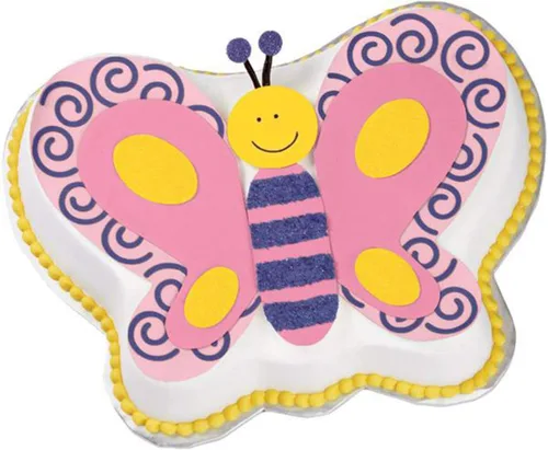 Vista 3 de Decoración de pasteles preferida mariposa en forma de fiesta de cumpleaños, molde de aluminio 3D para decoración de tartas, suministros de cocina