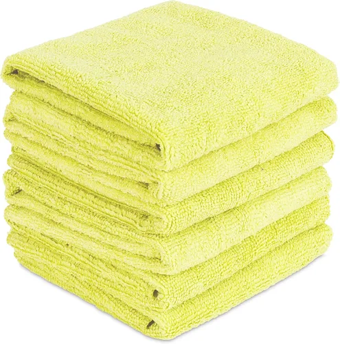 Vista 9 de Pacific Linens Paños de limpieza de microfibra, toalla para automóviles, ventanas, espejos, pantalla de computadora portátil, iPhone, iPad y más.