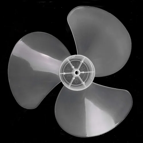 Vista 4 de dPois Plástico 3 hojas de repuesto para ventilador de pie ventilador ventilador mesa Fanner general accesorios blanco 12 pulgadas