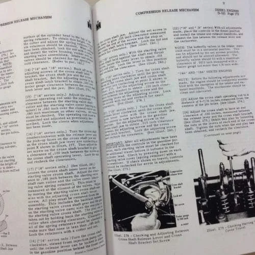 Vista 6 de Manual de taller internacional de reparación de tractor sobre orugas T9 Td9 Td9 completo Ihc