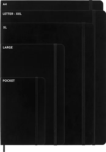 Vista 7 de Moleskine - Cuaderno clásico, tapa blanda, tamaño XL (7.5 x 9.5 pulgadas), cuadriculado, verde mirto, 192 páginas