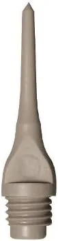 Vista 5 de Mueller - Puntas de dardos de plástico con rosca de 1/4 pulgadas – Bolsa/100-15 variaciones