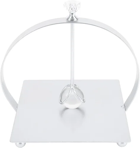 Vista 10 de Servilletero de mesa, elegante dispensador de servilletas de mesa con brazos pesados, servilletero de cóctel para el hogar, cocina, oficina