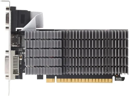 Vista 3 de maxsun GEFORCE GT 710 - Tarjeta gráfica de video con factor de forma pequeño de 2 GB, compatible con GPU DirectX12 OpenGL4.5, bajo consumo, VGA