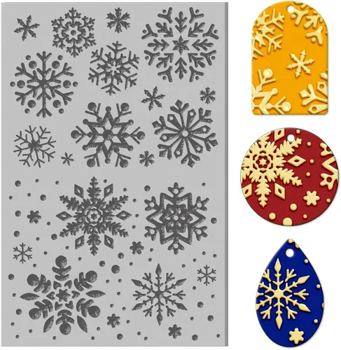 Vista 9 de CHGCRAFT Hojas de textura de arcilla polimérica de línea, alfombrilla de textura de arcilla de goma, herramienta de patrón de modelado de polímero