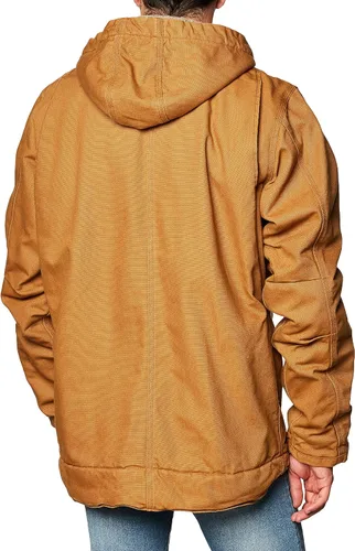 Vista 3 de Carhartt - Chaqueta con forro de sherpa prelavado y ajuste suelto para hombre
