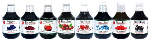 Vista 3 de Concentrado de jugo de arándano de FruitFast – (32 onzas líquidas) sin azúcar, 50 Brix Pure Concentrado Jugo de arándano – 100% extracto de arándano