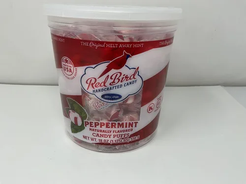 Vista 5 de Red Bird Peppermint Puffs - Tina de 18 onzas (versión original) (paquete de 2)