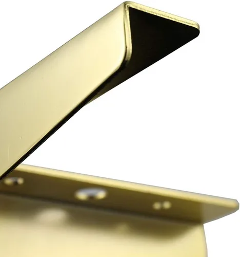 Vista 4 de Patas de metal para muebles, patas de sofá triangulares, patas de mesa de café, patas de repuesto, proyecto de muebles de bricolaje, para armarios