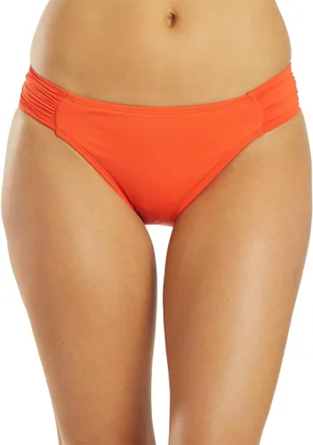 Vista 15 de La Blanca Island Diosa Side Fruncido Hipster azul