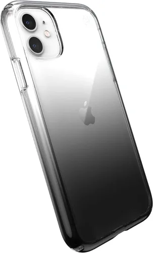 Vista 9 de Speck Funda transparente para iPhone 11, protección contra caídas, antiamarilleo, antidecoloración, delgada, transparente, absorbente de golpes