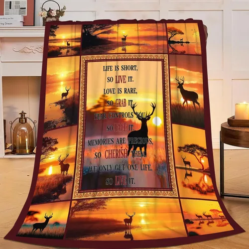 Vista 279 de Manta de águila con la bandera estadounidense y águila calva, regalos para niños, niñas, niños, adultos, mujeres y hombres, suave, acogedora, cálida