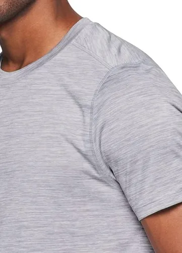 Vista 2 de RBX Active - Camiseta de manga corta con cuello redondo para hombre