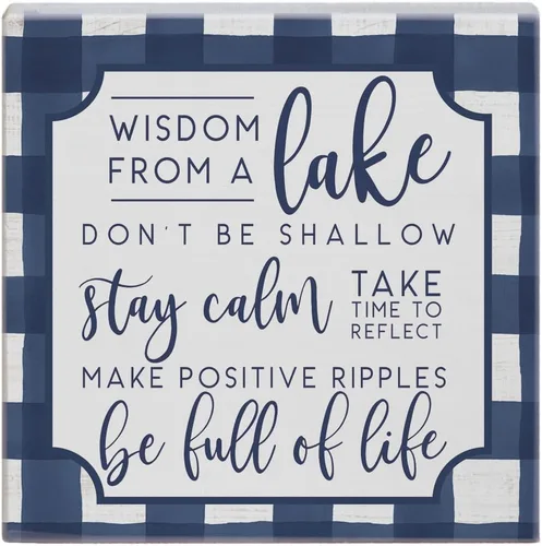 Vista 13 de Simply Said, INC Cuadrados de conversación pequeños - Camping: For When 5 Stars is Not Enough - 5.25 x 5.25 in Distressed Rustic Sign STS1622