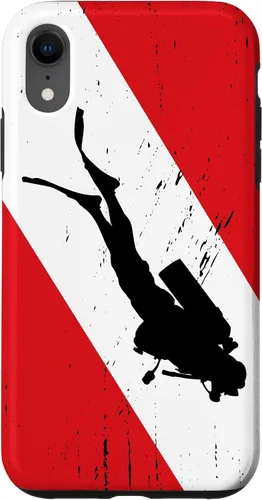 Vista 25 de Funda de buceo para iPhone 17, regalos de buceo, diseño vintage de buceo
