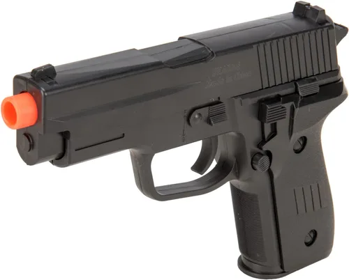 Vista 8 de 9903 M4 Airsoft Rifle y P228 Combo Kit (Color: Negro)