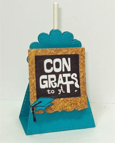 Vista 3 de Caja de bebidas de dulces de flores, troqueladas de metal, caja de regalo de dulces de boda, plantillas de corte, álbumes de recortes, álbum