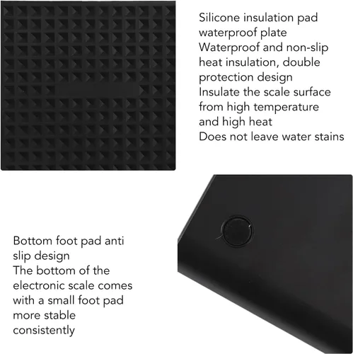 Vista 4 de Báscula digital de cocina, 105.82 oz/0.00 oz de alta precisión para alimentos, báscula digital de gramos y onzas para pérdida de peso, dieta