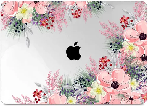 Vista 9 de Batianda - Carcasa rígida protectora de plástico transparente y mate para MacBook Pro (2019, 2018, 2017, 2016) de 13 pulgadas, modelo A2159, A1989