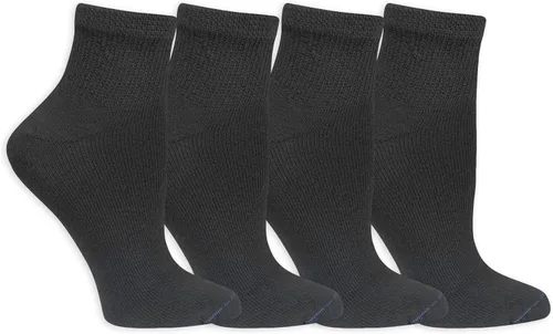 Vista 2 de Dr. Scholl's Calcetines circuladores y diabetes para mujer – Paquetes de 4, 6 y 12 pares – Control de la humedad no vinculante