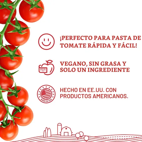 Vista 3 de Hoosier Hill Farm Tomate en polvo premium, 12oz (paquete de 1)