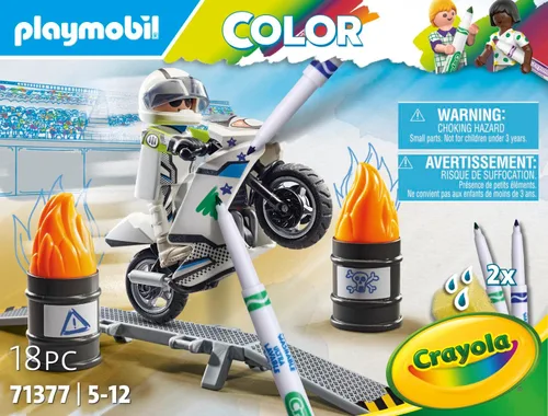 Vista 3 de Playmobil Color: moto