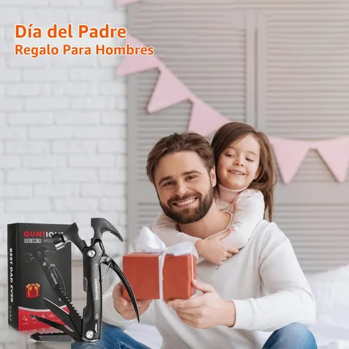 Vista 9 de Regalos para hombres, multiherramienta de martillo 12 en 1, rellenos de calcetines para hombres, rellenos de calcetines de Navidad para adultos