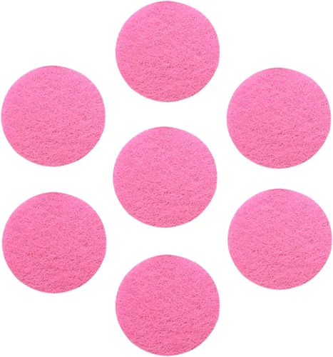 Vista 15 de tBesme Círculos de fieltro adhesivos negros; círculos adhesivos de fieltro negro para bricolaje y costura artesanal, 1 pulgada, paquete de 100