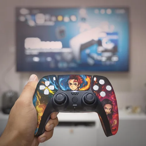 Vista 313 de Battman Custom PS-5 Controller Wireless compatible with Play-Station 5 Console by BCB Controllers Proudly Customized in USA with Permanent