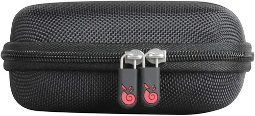 Vista 4 de Hermitshell Estuche rígido de viaje para altavoz Bluetooth portátil JBL Go 3 (negro)