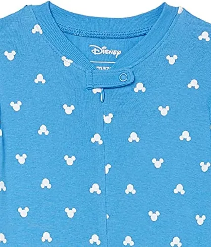 Vista 3 de Tienda Essentials Disney L Marvel L Star Wars - Pijama unisex para niños pequeños y bebés con pies de algodón paquete múltiple