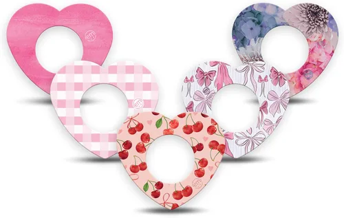 Vista 18 de ExpressionMed - Parche adhesivo para Libre 2 y Lingo (paquete de 5) - Fabricado en los Estados Unidos, impermeable, parte trasera dividida, cinta